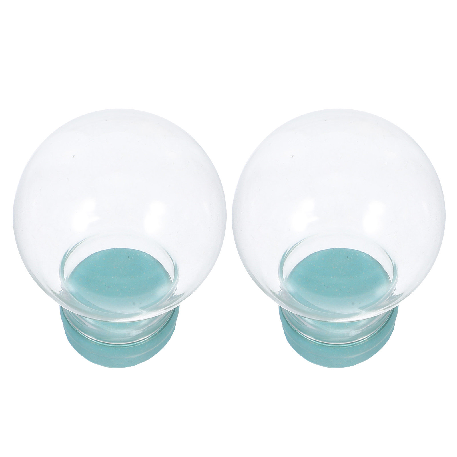 2Pcs Clear Snow Globe Dome Gla - Plastic Dome Clear 评论和价格