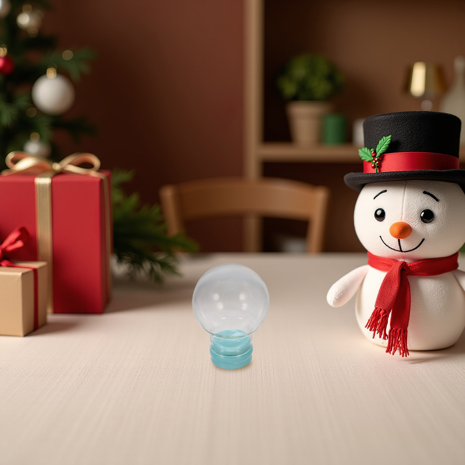 2Pcs Clear Snow Globe Dome Gla - Plastic Dome Clear 评论和价格