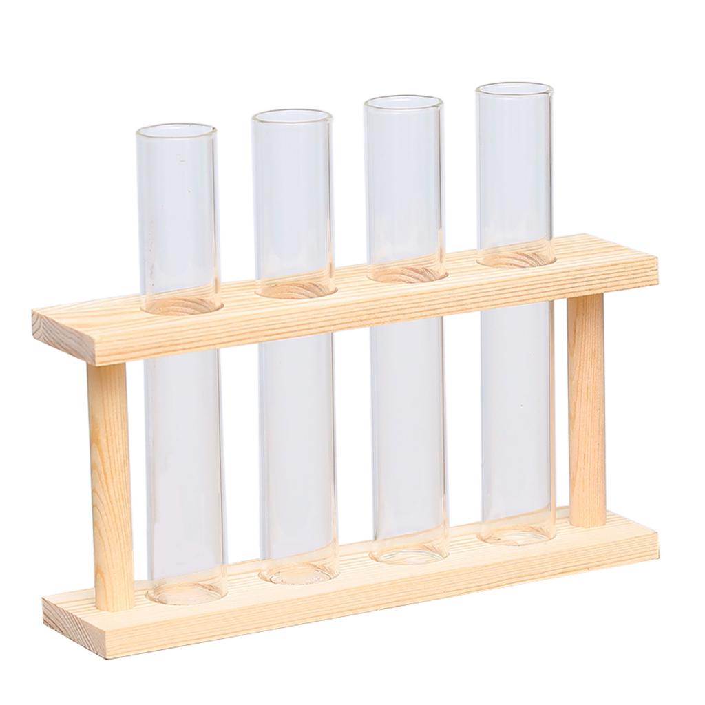 Test Tube Rack Glass Flower Va - Propagation Station Vase 评论和价格