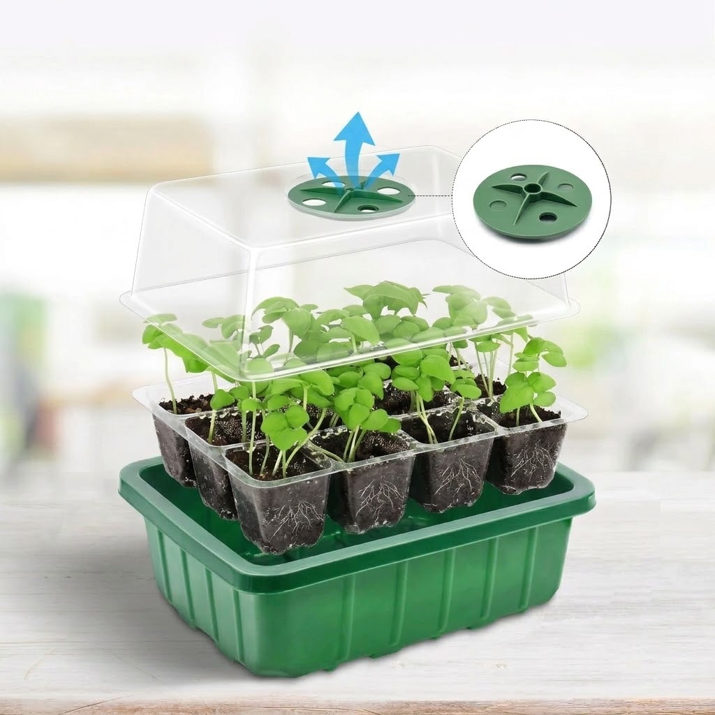 Adjustable Humidity Domes Clea - Humidity Dome Kit 评论和价格