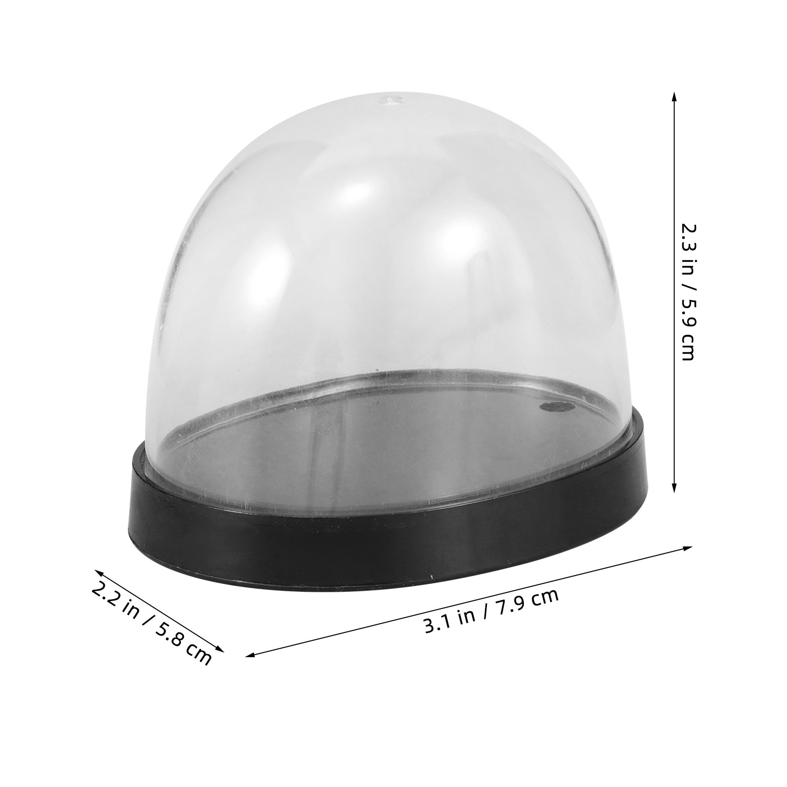5Sets High-Transparency Plasti - Plastic Dome Clear 评论和价格