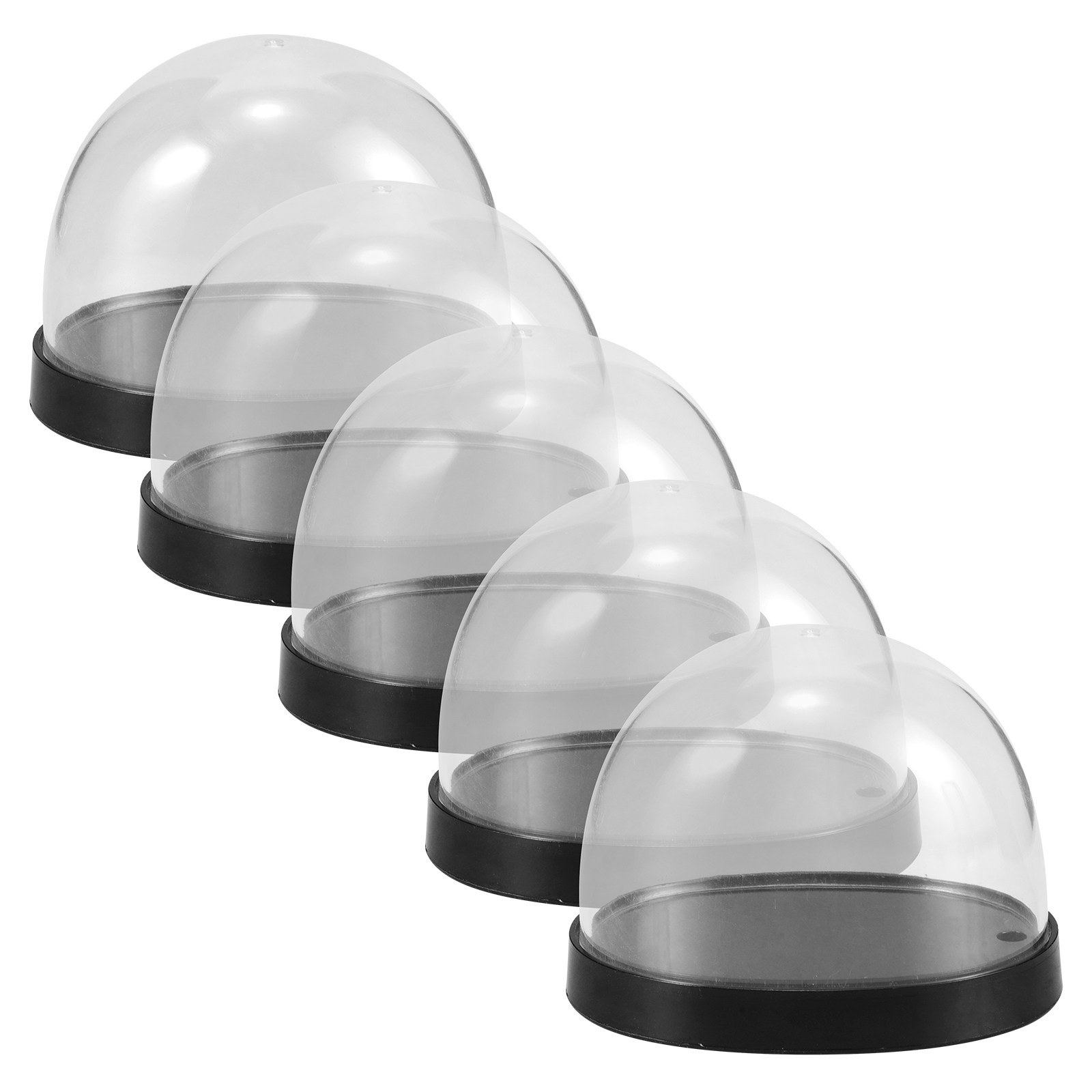 5Sets High-Transparency Plasti - Plastic Dome Clear 评论和价格
