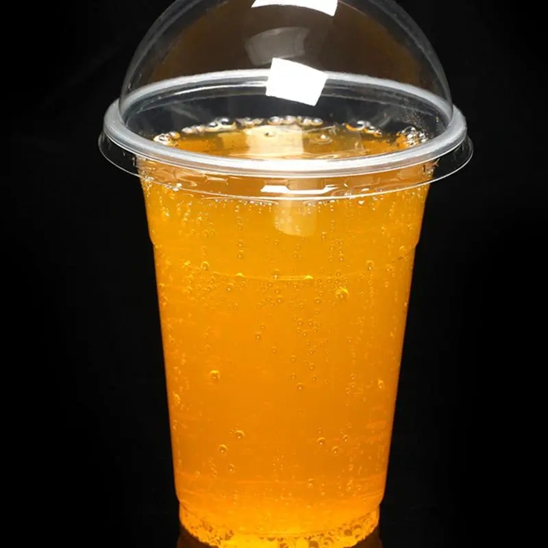 50Pcs 360ml/380ml/500ml Dispos - Plastic Dome Clear 评论和价格