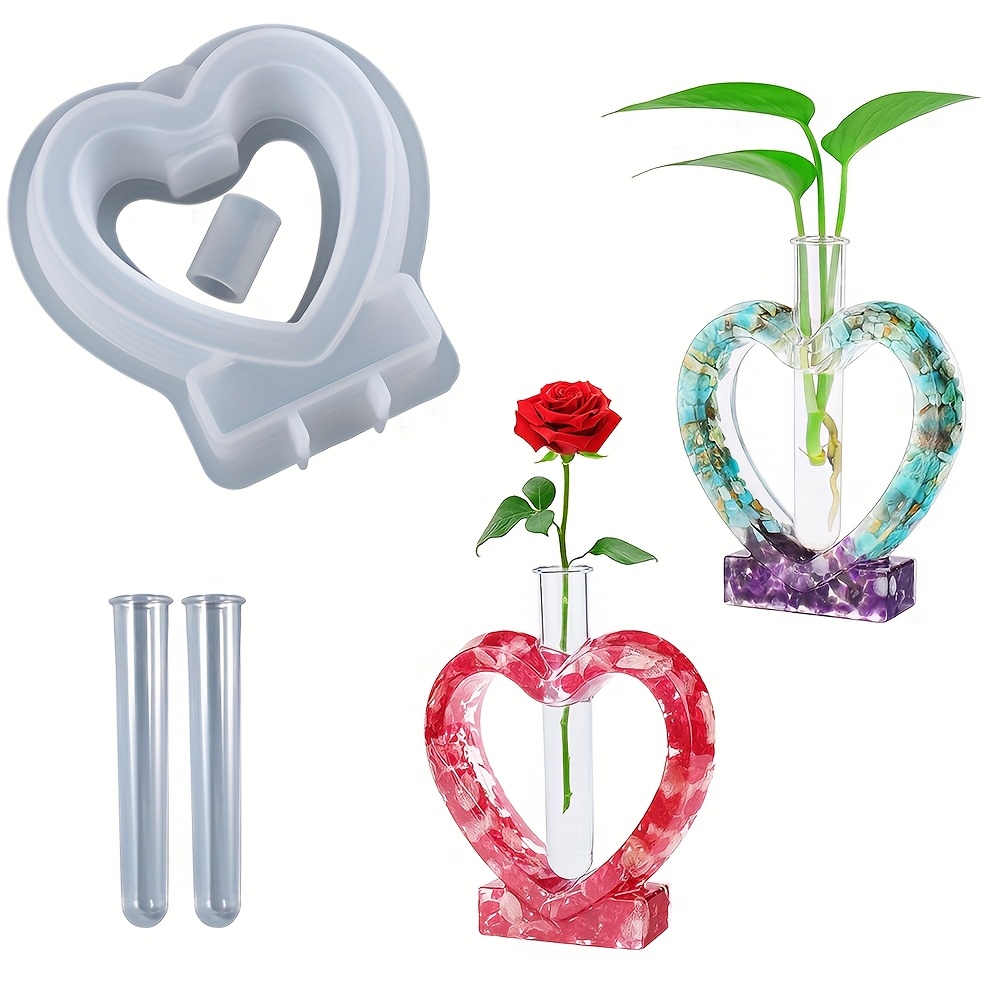 Candle Silicone Mold, Heart-Sh - Propagation Station Vase 评论和价格