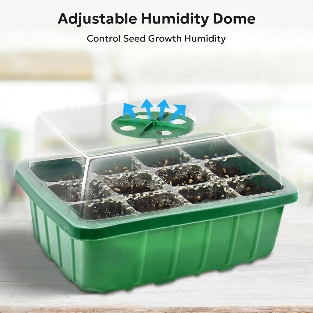 Elevated Seedling Starter Tray - Humidity Dome Kit 评论和价格