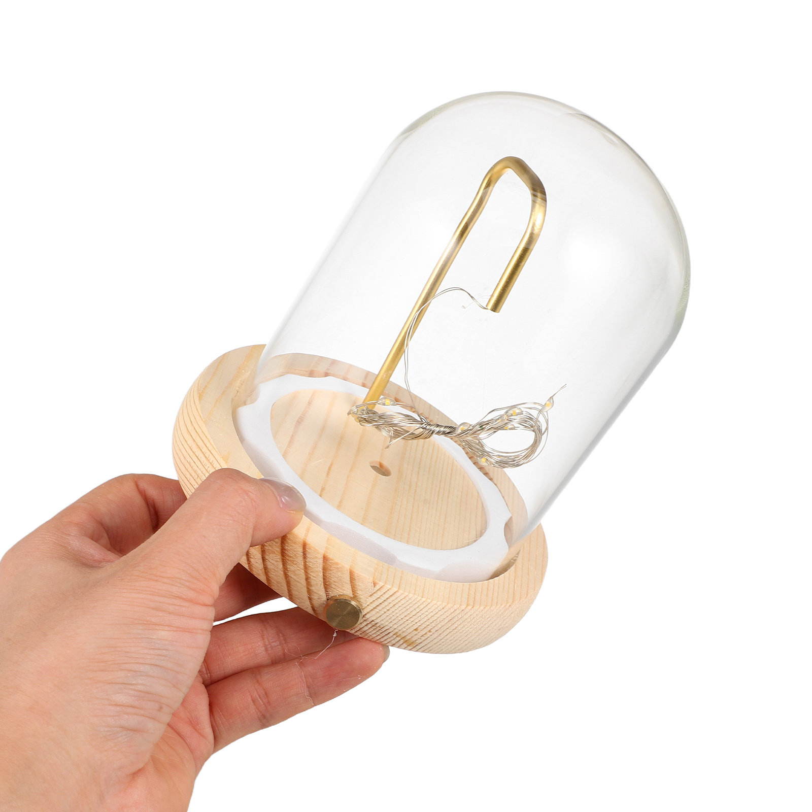 Glass Cloche Display Dome with - Plastic Dome Clear 评论和价格