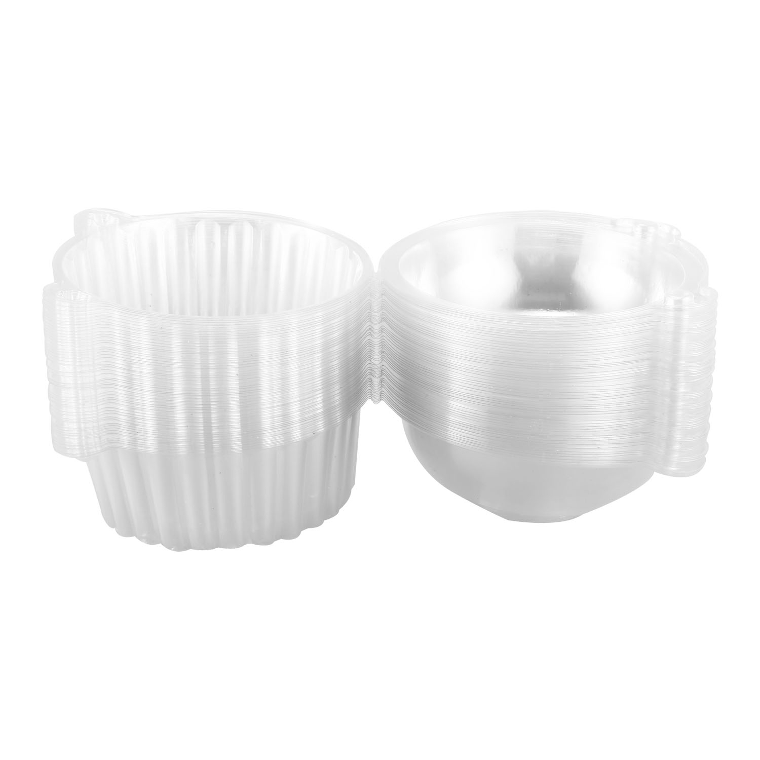 AA77 50 X Single Plastic Clear - Plastic Dome Clear 评论和价格