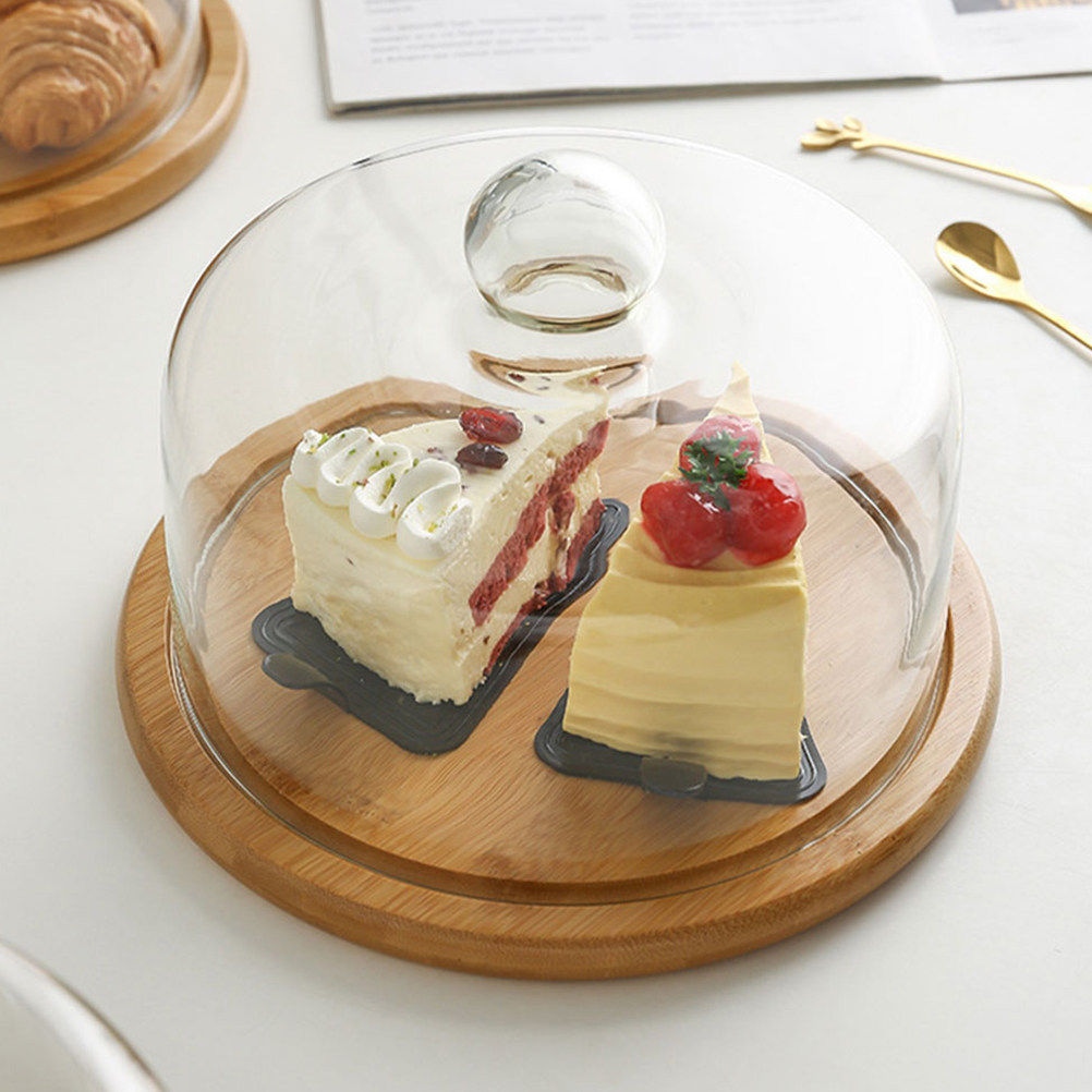 18Cm Clear Glass Dessert Dome  - Plastic Dome Clear 评论和价格